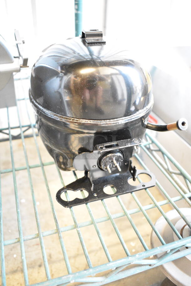 BRAND NEW SCRATCH AND DENT! Embraco EMX3117U 1/3 hp Compressor. 115 Volts, 1 Phase.  - Image 2 of 3