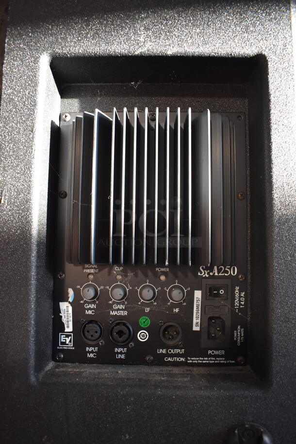 2 Electro-Voice Sx A250 Speakers. 17x13x25. 2 Times Your Bid! - Image 6 of 10