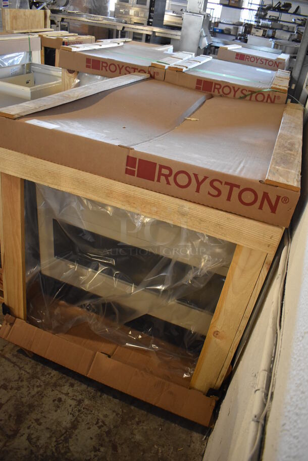 BRAND NEW IN CRATE! Royston 62091063-296 Metal Soda Station w/ 4 Cup Dispensers and 2 Doors. 36x37x32 - Image 3 of 6