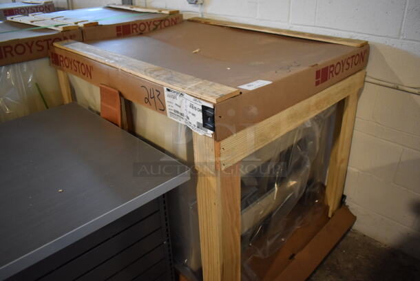 BRAND NEW IN CRATE! Royston 62091063-296 Metal Soda Station w/ 4 Cup Dispensers and 2 Doors. 36x37x32 - Image 4 of 6