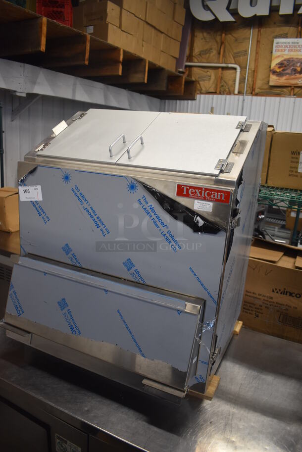 BRAND NEW! Texican Stainless Steel Commercial Tortilla Chip Warmer. 120 Volts, 1 Phase. 29x26x33. Tested and Working! - Image 2 of 10