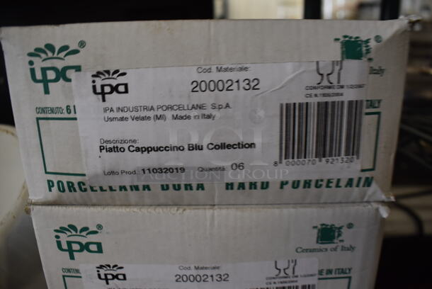 ALL ONE MONEY! Tier Lot of Various Items Including Glass Bowls, Ceramic Bowls and BRAND NEW IN BOX Piatto Cappuccino Blu Saucers - Image 7 of 8