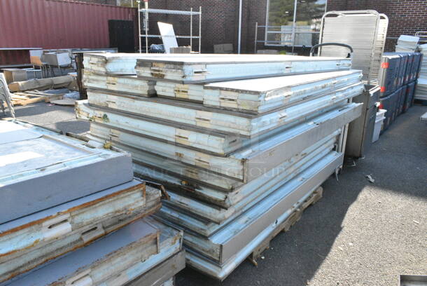 10x14x8 Amerikooler Walk In Box w/ LET120BWMC6K 208-230 Volt, 1 Phase Evaporator and Compressor.  Information Provided By The Consignor But Not Verified By PCI Auctions. Picture of the Unit Before Removal Is Included In the Listing. - Image 5 of 12