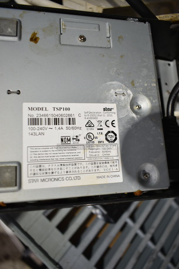4 Various Items Including Star TSP100 Receipt Printer, Bunker Hill Security Digital Video Recorder, Oster Single Burner Range, Brother Intellifax 2820 Printer. 4 Times Your Bid!  - Image 6 of 12