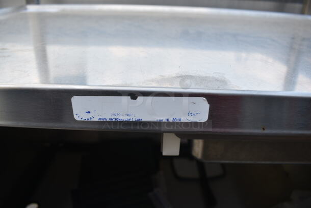 Stainless Steel Cart w/ Under Shelf on Commercial Casters. Does Not Include Contents.  - Image 5 of 6