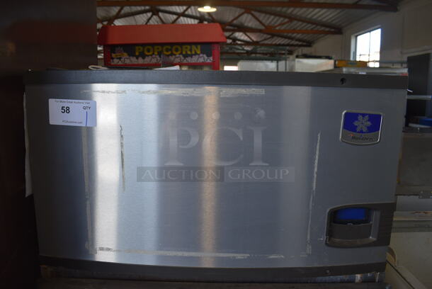 2015 Manitowoc Model IY0304A-161 Stainless Steel Commercial Ice Head on Stainless Steel Commercial 8 Flavor Carbonated Beverage Machine. 115 Volts, 1 Phase. 30x31x53  - Image 2 of 7