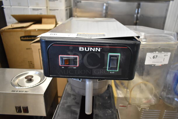Bunn TB3Q-LP Stainless Steel Commercial Countertop Iced Tea Machine w/ Poly Brew Basket and Beverage Holder Dispenser. 120 Volts, 1 Phase.  - Image 3 of 6