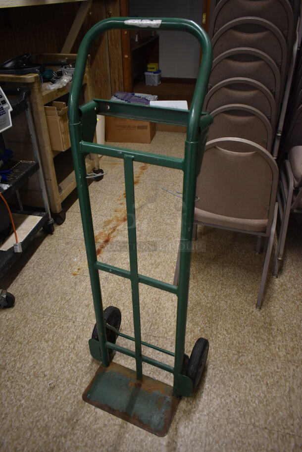 Green Metal Furniture Dolly. (hallway) - Image 1 of 4
