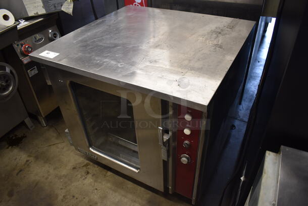 Hobart Commercial Stainless Steel Natural Gas Powered Convection Oven With Steel Racks. - Image 3 of 5