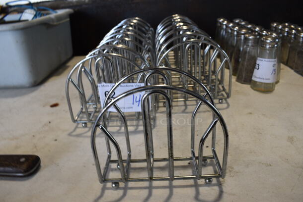14 Metal Countertop Napkin Holders. 6x2.5x5.5. 14 Times Your Bid! - Image 1 of 3