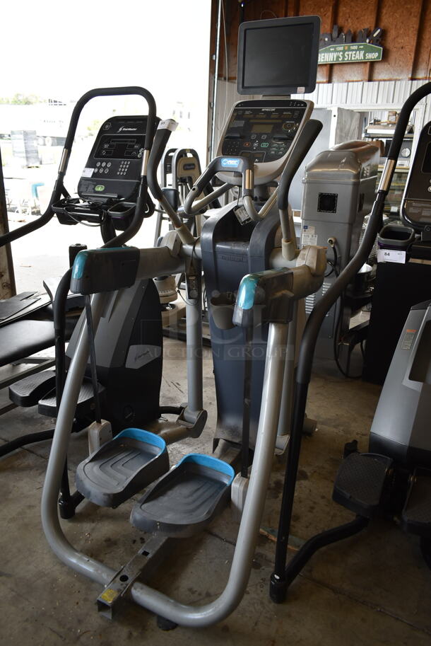 Precor AMT12.885/835 Commercial Floor Style Stationary Exercise Stepping Machine w/ Monitor. Tested and Working! - Image 1 of 7