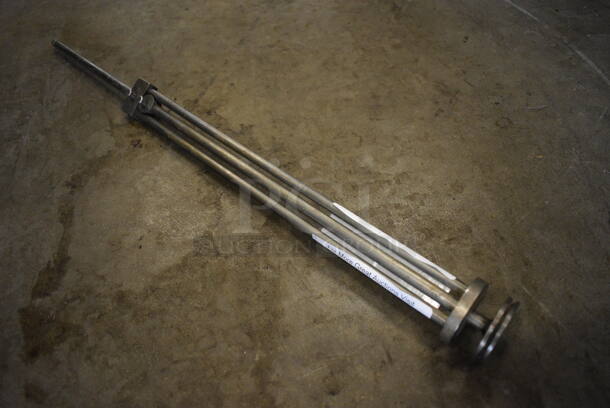 Metal Commercial Plunger for Dough Dropper. 2x2x23 - Image 2 of 3