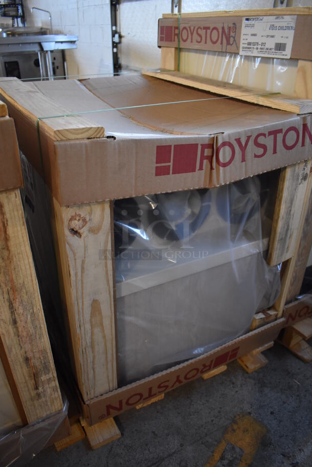 BRAND NEW IN CRATE! Royston Metal Soda Station w/ 3 Cup Dispensers and 2 Doors. 24x30x27 - Image 3 of 4
