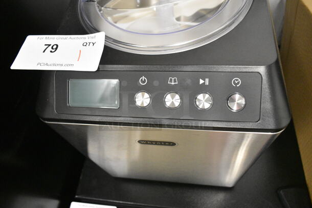 BRAND NEW SCRATCH AND DENT! Whynter ICM-201SB 2.1 Quart Countertop Automatic Ice Cream Maker. 115 Volts, 1 Phase. Tested and Working! - Image 4 of 8