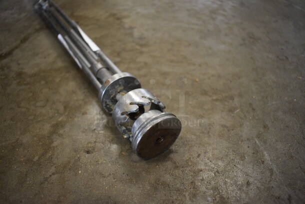 Metal Commercial Plunger for Dough Dropper. 2x2x23 - Image 3 of 3