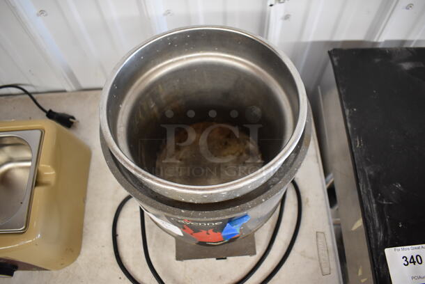 Vollrath HS-7 Stainless Steel Commercial Countertop Soup Kettle Food Warmer. 120 Volts, 1 Phase. 12x12x12. Tested and Working! - Image 5 of 7