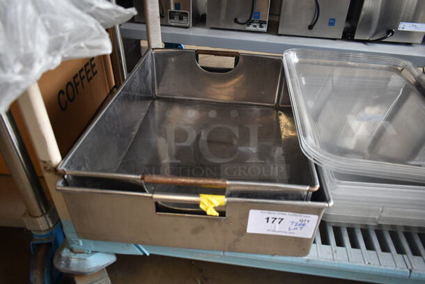 ALL ONE MONEY! Tier Lot of Various Items Including Dishes and Metal Bins - Image 4 of 4