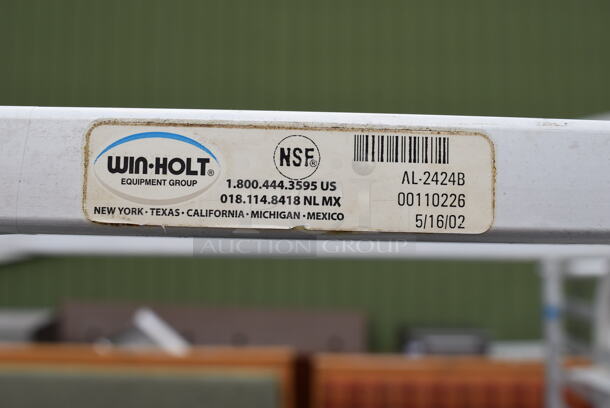 Winholt Metal Commercial Pan Transport Rack on Commercial Casters. 26.5x24x64 - Image 5 of 5