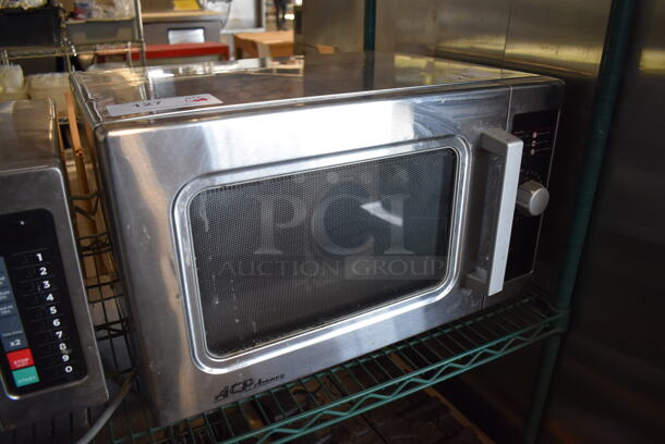 Amana ALD10D Stainless Steel Commercial Countertop Microwave Oven. 120 Volts, 1 Phase. 22x16x13 - Image 2 of 6
