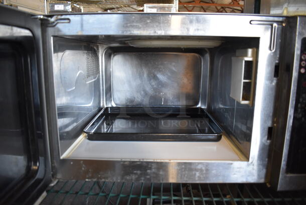 Amana ALD10D Stainless Steel Commercial Countertop Microwave Oven. 120 Volts, 1 Phase. 22x16x13 - Image 5 of 6