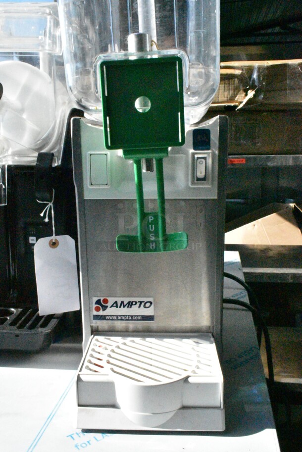Bras Maestrale Extra 20.1 Stainless Steel Countertop Single Hopper Refrigerated Beverage Machine. 115 Volts, 1 Phase. Tested and Working! - Image 4 of 9