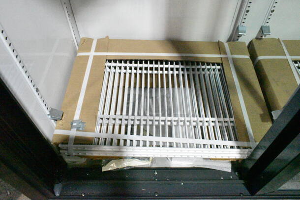 BRAND NEW! 2021 True GDM-41SL-60-HC-LD Metal Commercial 2 Door Reach In Cooler Merchandiser w/ Poly Coated Racks. 115 Volts, 1 Phase. Tested and Working! - Image 8 of 9