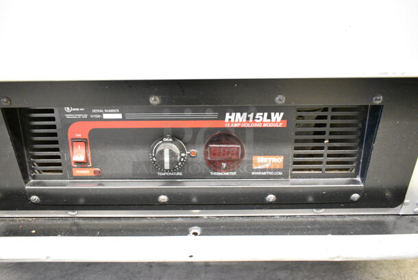 Metro HM15LW CC5953AREV Metal Commercial Heated Holding Cabinet on Commercial Casters. 120 Volts, 1 Phase. Tested and Working! - Image 3 of 8
