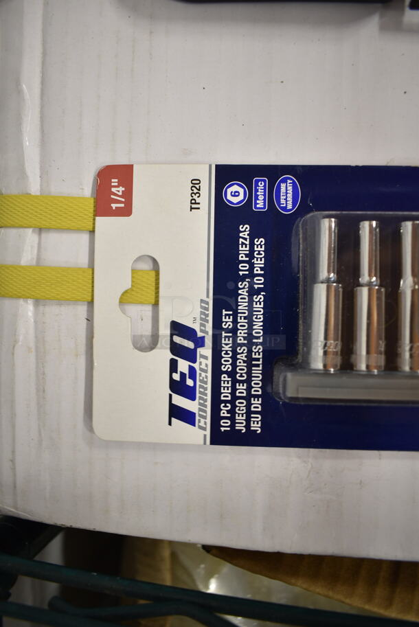 3 BRAND NEW! TEQ Socket Sets. 3 Times Your Bid! - Image 6 of 10