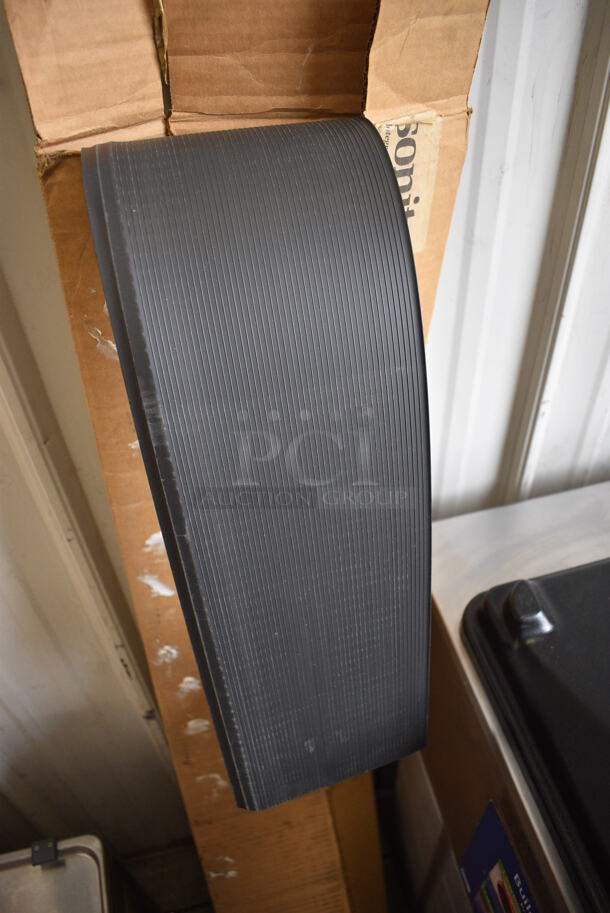 Box of Black Floor Strips. 48x6 - Image 2 of 3