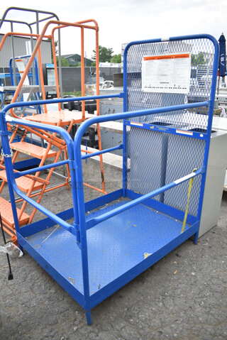 Vestil Metal Cart on Commercial Casters.