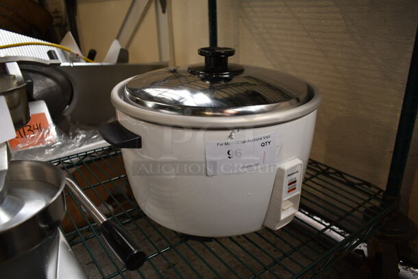 BRAND NEW SCRATCH AND DENT! Panasonic SR-GA421H Metal Countertop Automatic Rice Cooker. 120 Volts, 1 Phase. Tested and Working! - Image 2 of 6