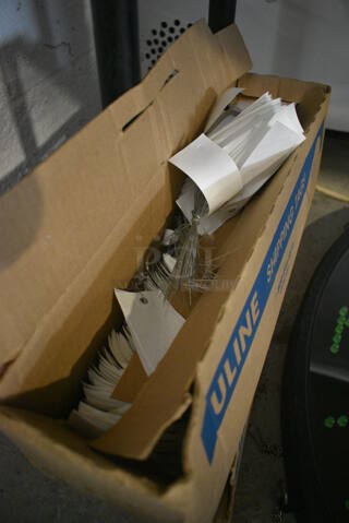 ALL ONE MONEY! Lot of 2 Boxes of Tags!