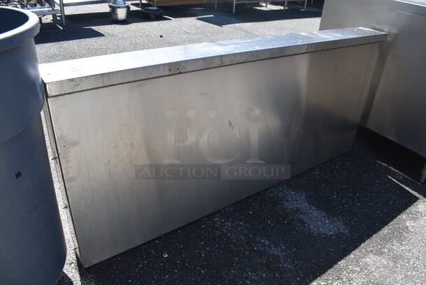 Stainless Steel Wall. 38x6.5x30 - Image 1 of 3