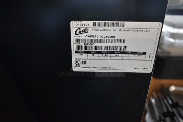 Curtis CAFEPC1CL10000 Metal Commercial Countertop Cappuccino Machine. 120 Volts, 1 Phase.  - Image 8 of 8