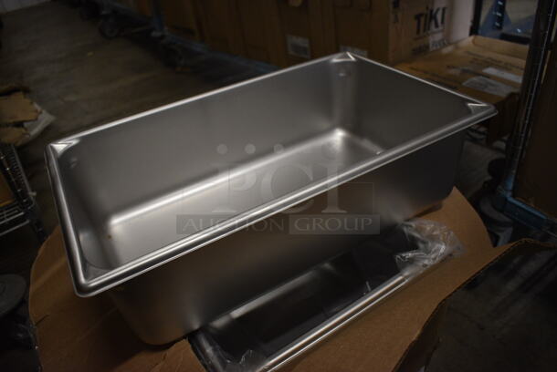 6 BRAND NEW IN BOX! Vollrath Stainless Steel Full Size Drop In Bins! 1/1x6. 6 Times Your Bid! - Image 3 of 5