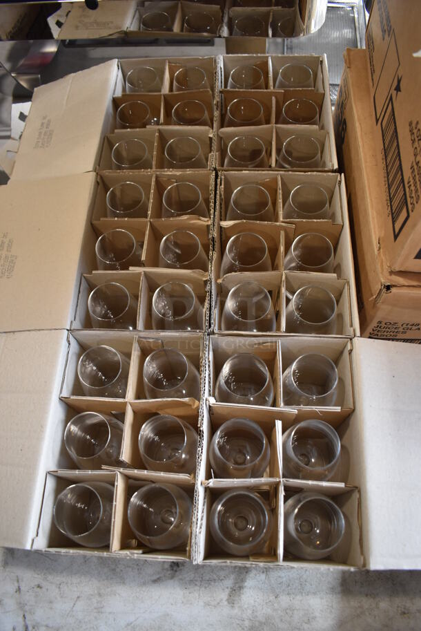 6 Boxes of 6 BRAND NEW Ideal Wine Tasting Glasses. 2.5x2.5x6. 6 Times Your Bid! - Image 6 of 9