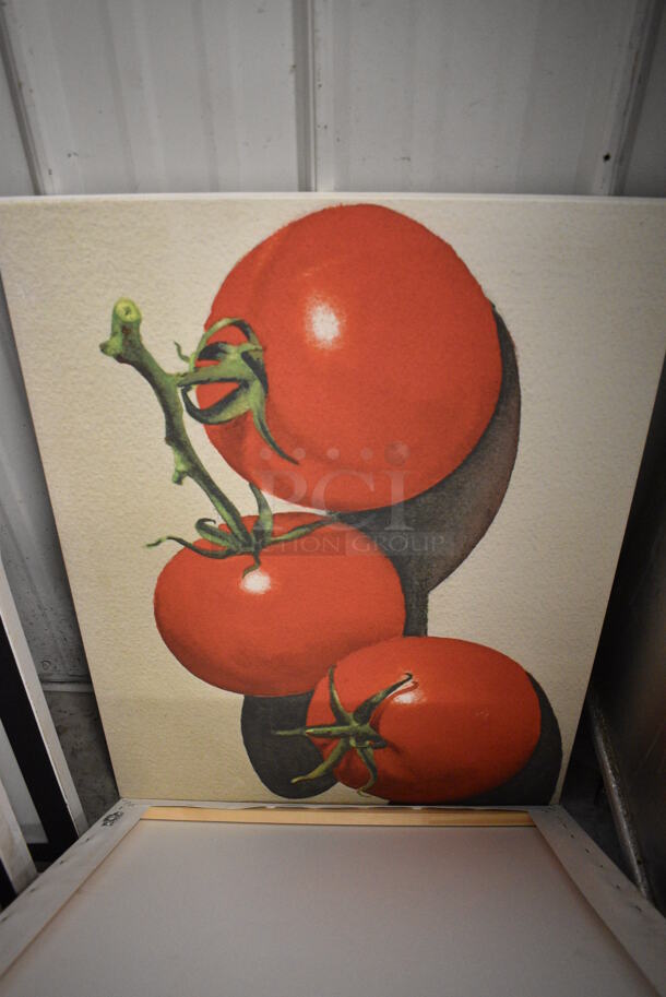 3 Pictures; Onion, Peppers and Tomatoes. 30x1x23. 3 Times Your Bid! - Image 3 of 3