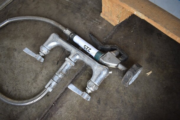 Metal Commercial Spray Nozzle Attachment w/ Handles. - Image 2 of 2