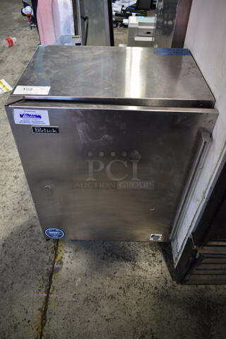 Perlick HD24RS Stainless Steel Commercial Undercounter Single Door Cooler. 115 Volts, 1 Phase. Tested and Powers On But Does Not Get Cold
