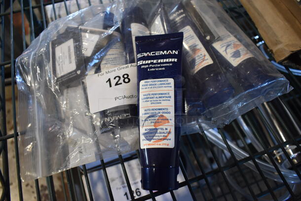 6 Spaceman Superior High Performance Food Safe Lubricant Tubes. 1.5x1.5x7. 6 Times Your Bid!