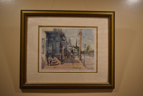 3 Framed Items; 2 Picture and Mirror. 3 Times Your Bid! (front hallway) - Image 2 of 3