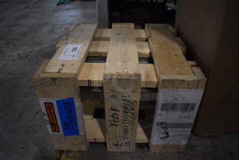 BRAND NEW IN CRATE! Metal Kitchen Floor Drain. 15x15x9