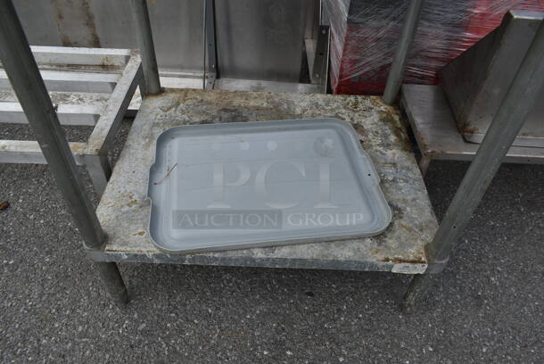 Stainless Steel Table w/ Metal Under Shelf. - Image 4 of 5