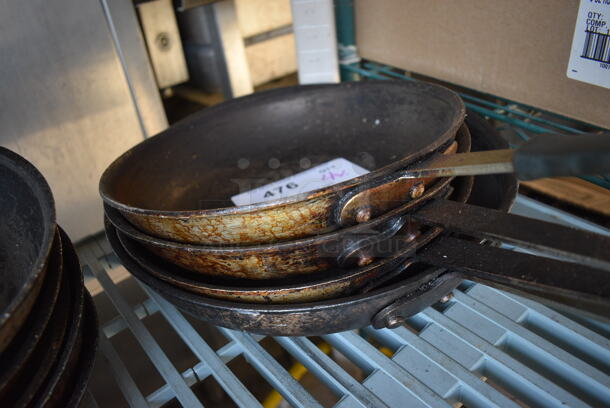 4 Various Metal Skillets. Includes 18.5x10.5x2. 4 Times Your Bid! - Image 3 of 3