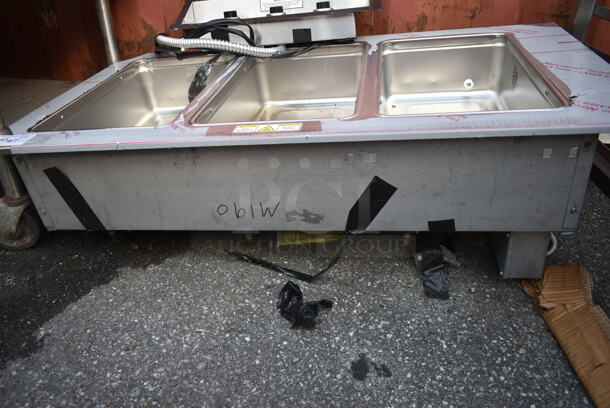 Randell 9560 Stainless Steel Commercial Electric Powered 3 Bay Steam Table. 208 Volts, 1 Phase. - Image 5 of 6