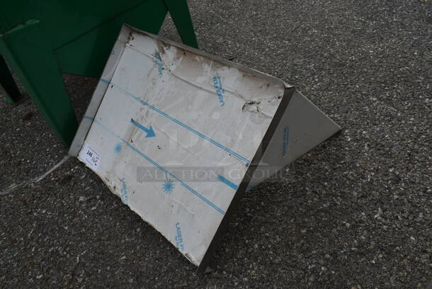 Stainless Steel Wall Mount Sink. - Image 2 of 3