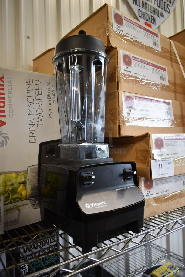 BRAND NEW SCRATCH AND DENT! 2023 Vita-Mix VM0100 Metal Commercial Countertop Drink Blender w/ Pitcher. 120 Volts, 1 Phase. Tested and Working! - Image 2 of 5