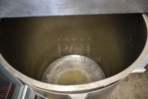 Glasco Products XTB-1007 Stainless Steel Commercial Floor Style Mixing Tank. - Image 3 of 8