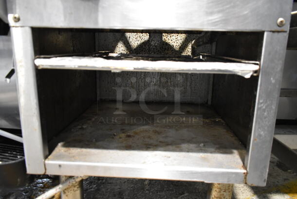 Imperial ISPA-18 Stainless Steel Commercial Natural Gas Powered Single Burner Stock Pot Range. - Image 6 of 8