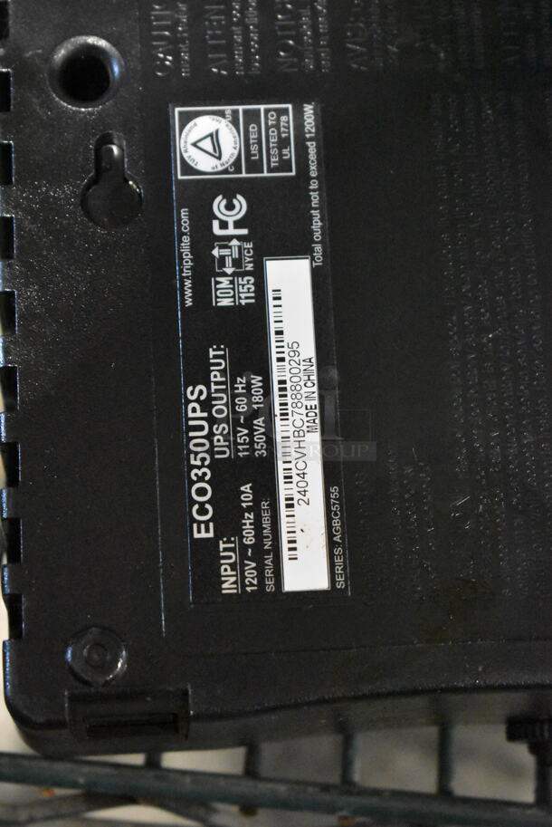 7 Tripp Lite Uninterruptible Power Supply. 115 Volts, 1 Phase. 7 Times Your Bid! - Image 5 of 6